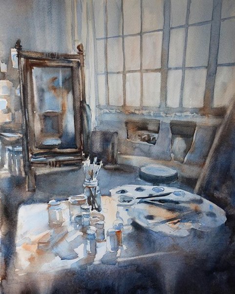 Этюды интерьера в живописи