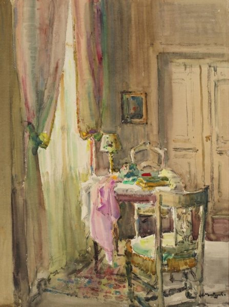 Живописный Этюд интерьера