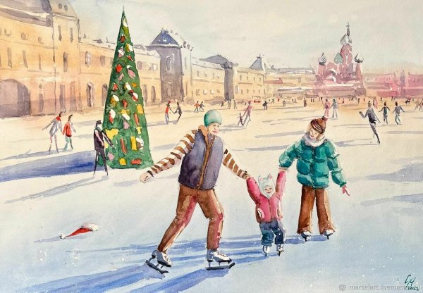 Каток картина