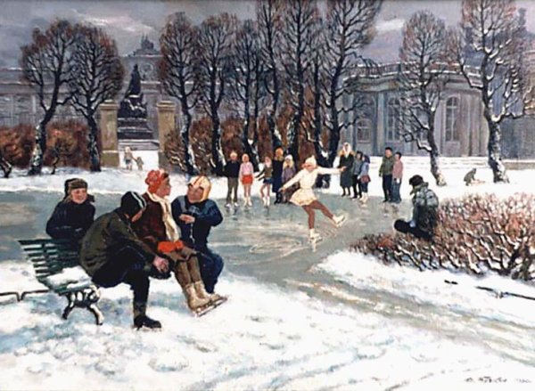 Художник Paul Landry. Рождество