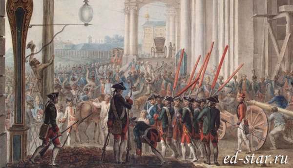 Дворцовый переворот 28 июня 1762 года