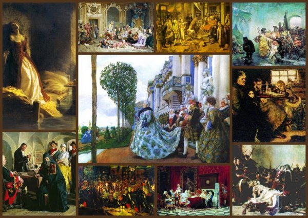 Эпоха дворцовых переворотов картины