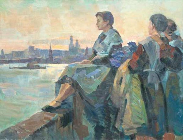 Выпускной Советская живопись