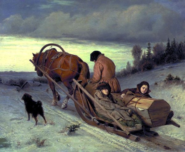 Алексей Иванович Корзухин "Воскресный день", 1884,