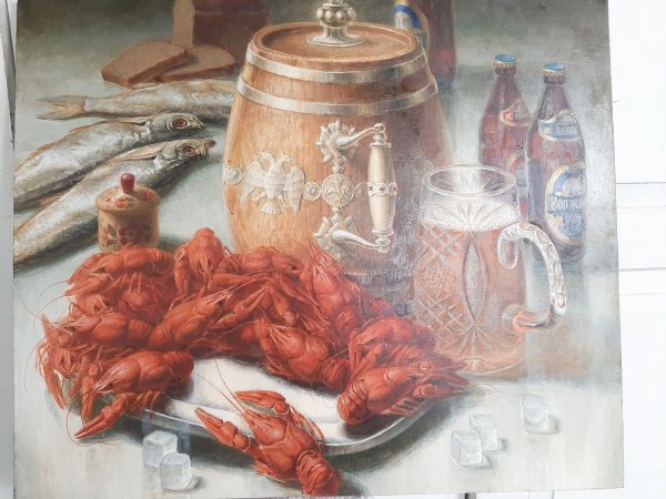 Бочка в картинах художников-