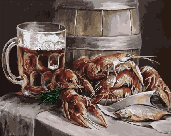 Натюрморт с пивом