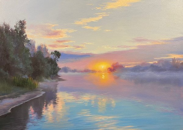 Картины художника Сахарова Игоря пейзажи