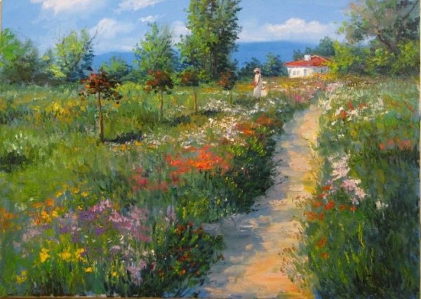 Картины Игоря Сахарова маслом