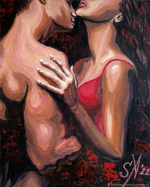 Leonid Afremov картины женщина