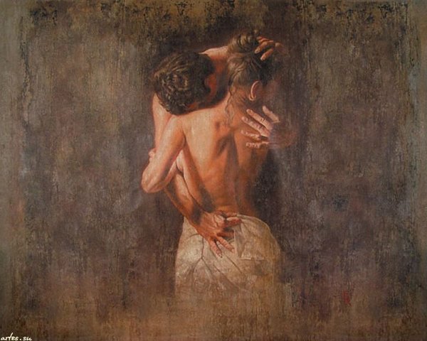 Мужчина и женщина современная живопись