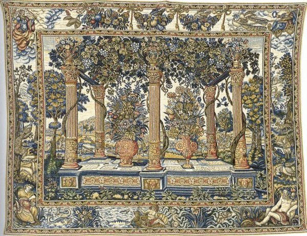 Шпалера из серии «дама с единорогом»