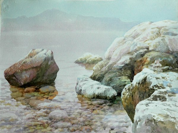 Живопись на камнях