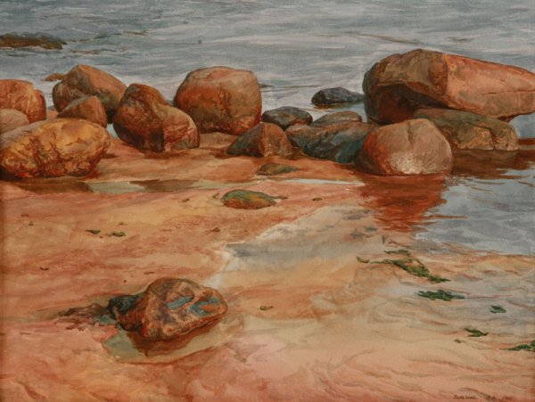 Камни в картинах художников