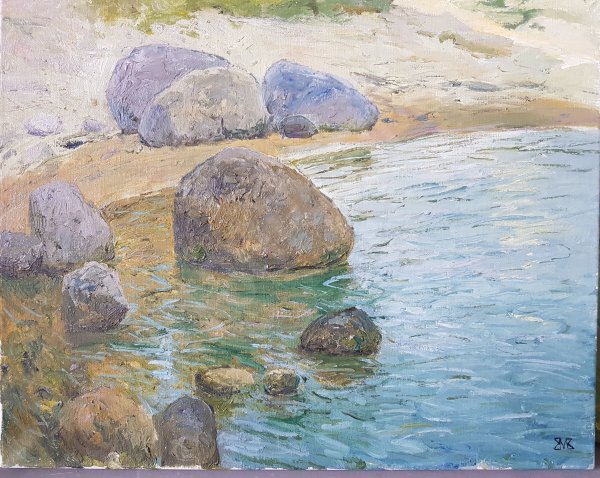 Живопись на камнях