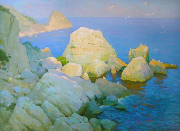 Юрий Клапоух морской пейзаж