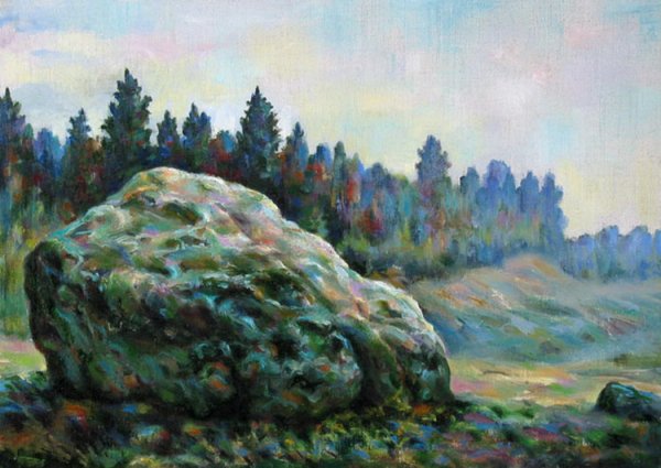 Валуны картина Репина