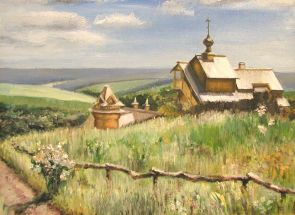 Деревенская Церковь Есенинская Русь