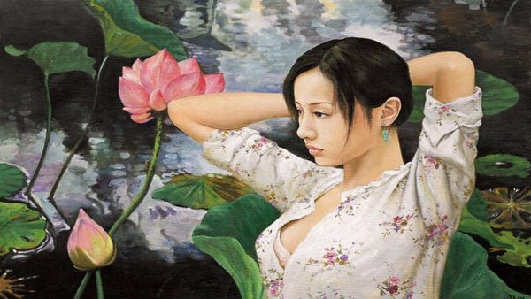 Китайская художница Чен-Йи