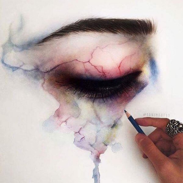 Акварель карандаши