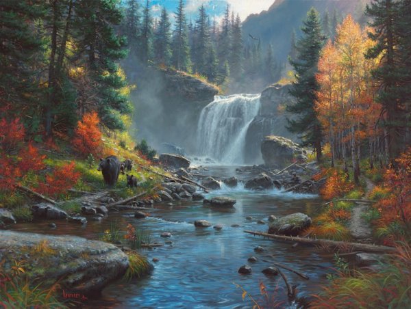Mark Keathley водопад