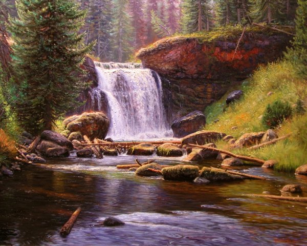 Художник Марк Китли пейзажи