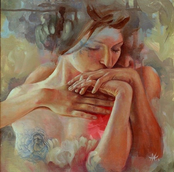 Прикосновение живопись