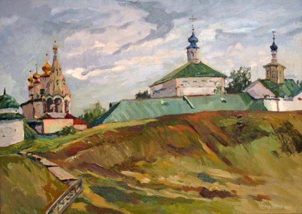 Художник Кузнецов Рязань Рязанский Кремль
