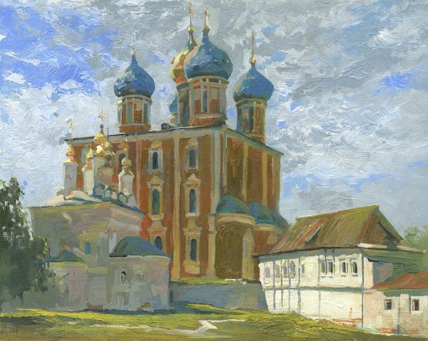 Пленэр Рязанский Кремль
