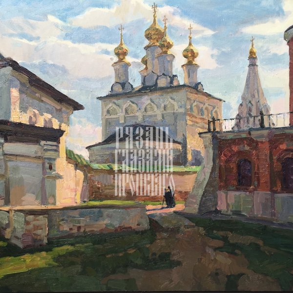 Художник пётр Кончаловский Московский дворик