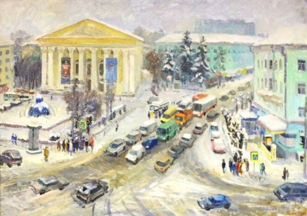 Рязанский Кремль живопись