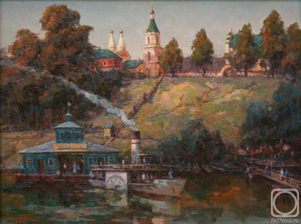 Рязанский Кремль картина маслом