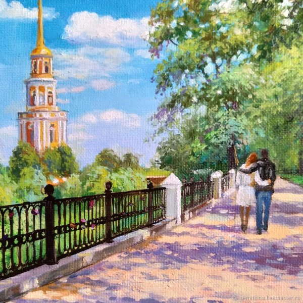 Осень Рязань Рязанский Кремль осенью