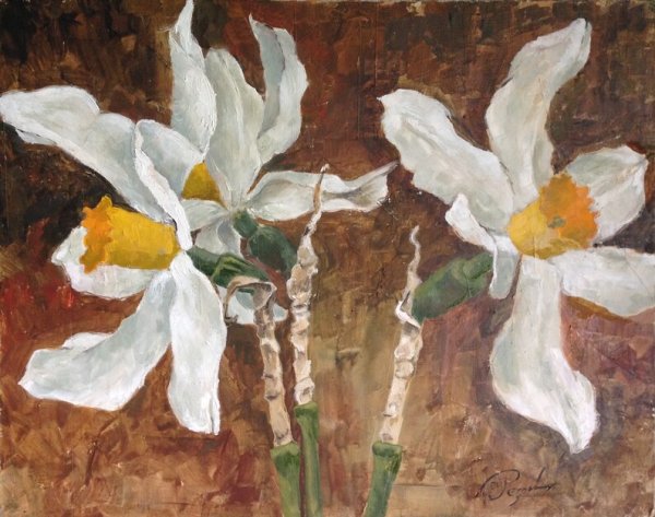 Наталья Гончарова нарциссы