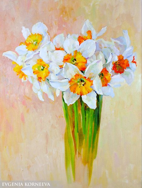 Картины нарциссов