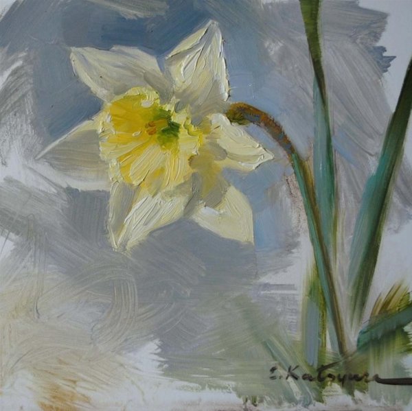 Елена Кацура картины нарциссы