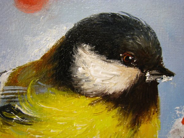 Дмитрий Севрюков художник синичка