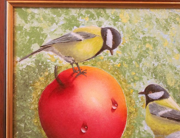 Синица в картинах художников