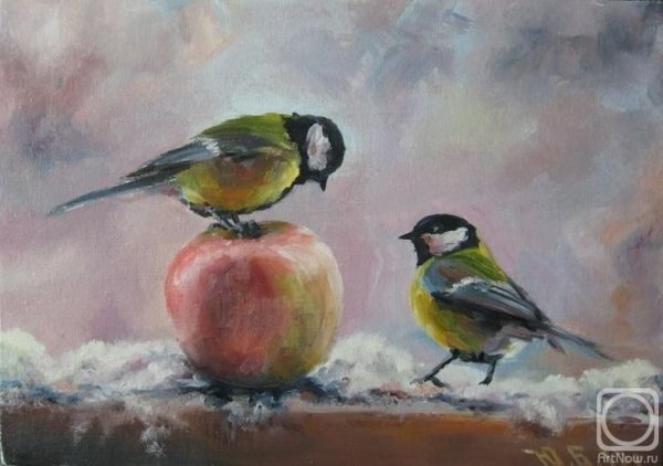 Юрий Беляев синицы картины
