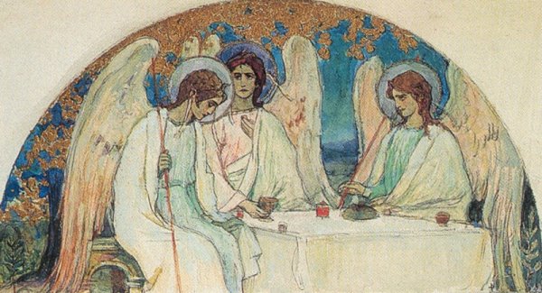 Михаил Нестеров Троица Ветхозаветная