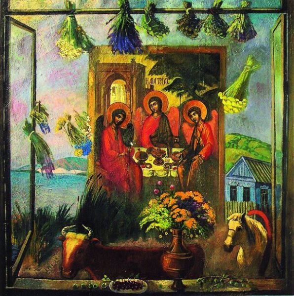 Троицын день картина