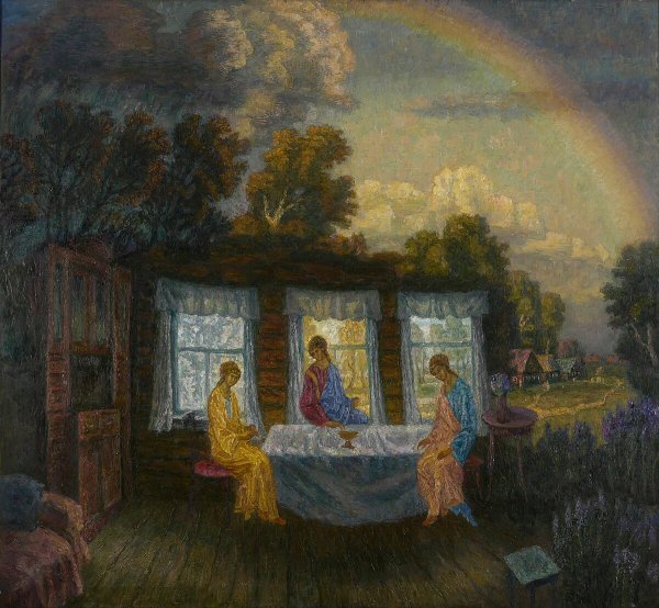 Троицын день в живописи