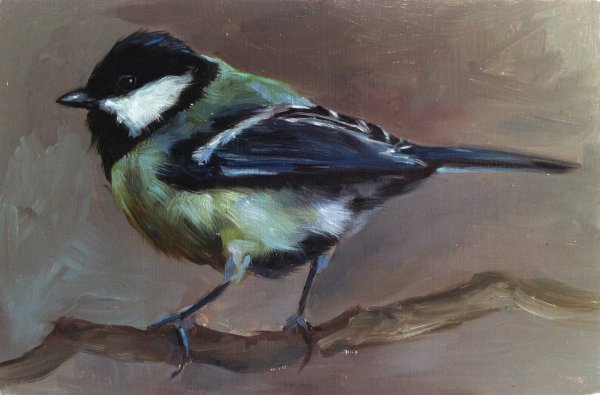 Синица в искусстве