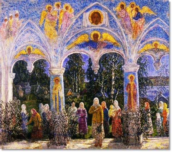 Михаил Васильевич Нестеров Троицын день