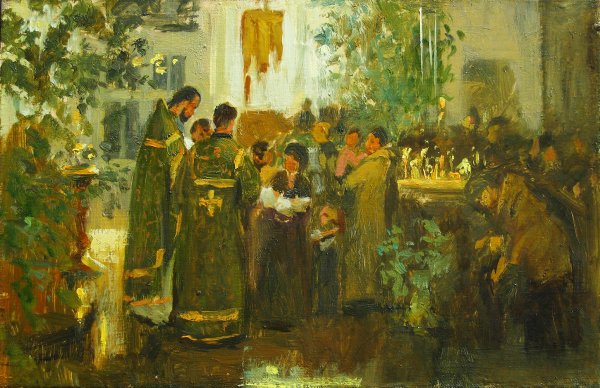 Картина Троица Нестеренко