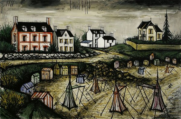 Бернар Бюффе автопортрет