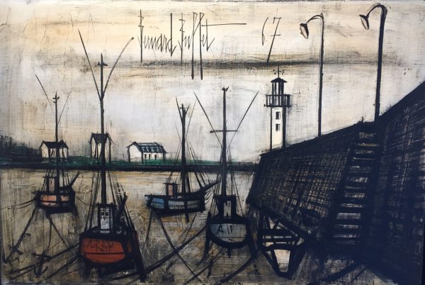 Бернар Бюффе la Poissonnerie