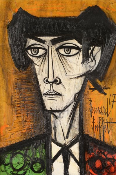 Бернар Бюффе la Poissonnerie