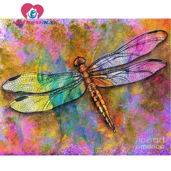 Стрекоза арт