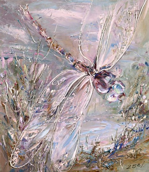 Художник Маранов живопись мастихином