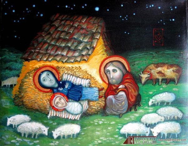 Давид Попиашвили Рождество Христово